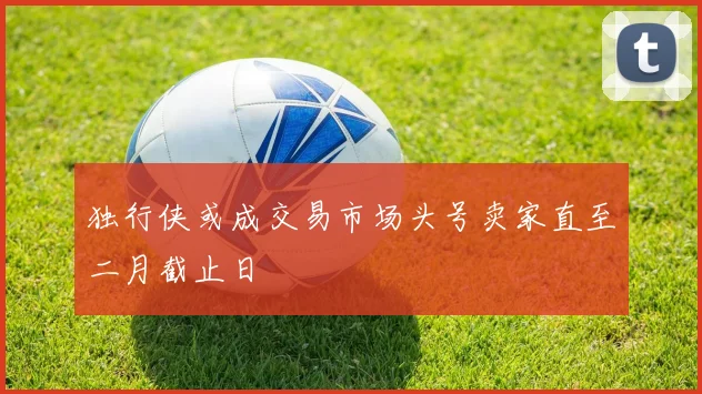 独行侠或成交易市场头号卖家直至二月截止日